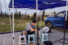 烈日下的坚守——激光院联合试验团队外场试验侧记