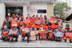 守护“城市超人”宁波全城百站齐送“开春第一暖”