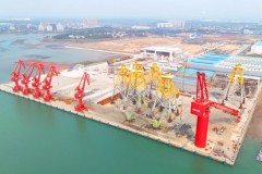 钦州港大榄坪港区大榄坪作业区增添发展新动能 ——12号13号泊位工程通过竣工验收