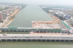 广东省湛江市吴川市塘尾分洪闸重建工程二期水下工程顺利通过验收