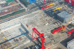 中交四航局南通惠生船坞接长工程顺利通过竣工验收