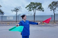 中交一航局五公司狮子洋项目部开展学雷锋志愿活动