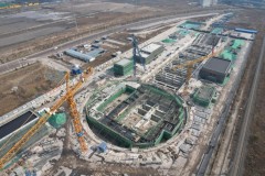 唐山港煤炭储运配套翻车机房项目CD1线主体结构顺利完成