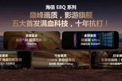 从尺寸升级到品质升维，海信电视E8Q Pro重塑高端电视竞争逻辑