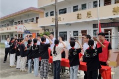 与爱同行！中建港航局承建的风电项目联合属地单位开展儿童节关爱活动