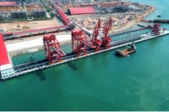 服务属地发展！中建筑港印尼宾坦南山工业园7万吨码头工程正式投入使用