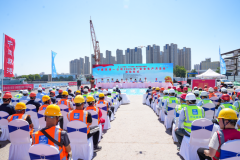 “安全号列车”出发！中建筑港一公司“安全生产月”活动鸣笛启航