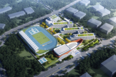 中交四航局北碚区作孚小学项目主体结构顺利封顶