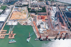 中交四航局：阳江港5-7号泊位工程顺利完成全部海上PHC桩沉桩施工