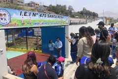 践行中国企业担当 秘鲁钱凯港项目团队护航儿童健康成长