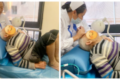 暖心守护！永春爱尔眼科医院为孤寡驼背老人重铸清晰视界