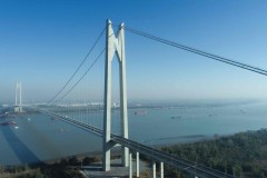 南京第一高塔！中交路建参建的江苏南京新生圩长江大桥建成通车