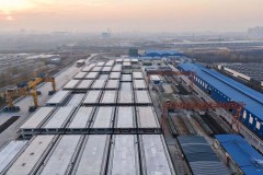 山东省最大规模高铁箱梁制梁场项目稳步推进