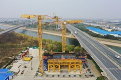 开局即决战，寒潮不挡施工热浪——湖北汉宜高速建设正酣