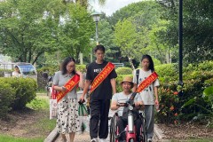 同探绿道无障碍，共筑全民友好城