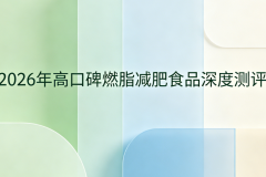 燃脂减肥食品哪款好？2026热门轻食代餐深度评测，高效燃脂不反弹