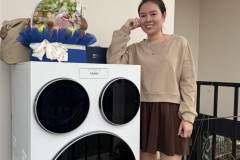 看到图片就下单！海尔三筒洗衣机在越南首销
