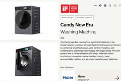 海尔智家旗下Candy洗衣机获2026年iF设计奖