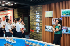 “智思领航 4.0” 探访天津中远海 共论航运英才