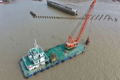 向海图强 逐梦深蓝 | 温州母港项目海陆并进全面掀起施工热潮