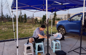 烈日下的坚守——激光院联合试验团队外场试验侧记