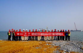 中交四航局：连云港港赣榆港区粮油码头工程项目顺利完成全部沉箱安装工作