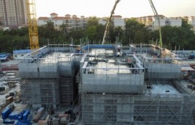 南沙区榄核镇安置区二期项目全面冲出正负零