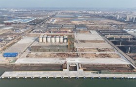 钦州港大榄坪港区大榄坪作业区4号5号泊位工程（码头水工及道路堆场）顺利通过交工验收