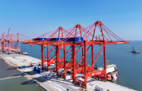 广东省湛江港宝满港区集装箱码头一期扩建工程获评广东省公路水运工程“平安工地”典型项目