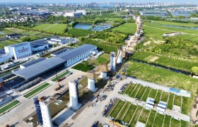 中交四航局承建的合肥东航码头水工部分通过竣工验收
