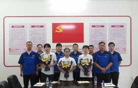 中交一航局五公司广韶北扩项目部开展师徒结对暨新员工廉洁第一课活动
