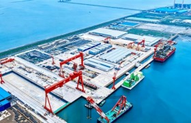 国内目前规模最大的浮式天然气装置专用船坞通过交工验收