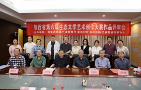 陕西省第六届生态文学艺术创作大赛作品评审会召开