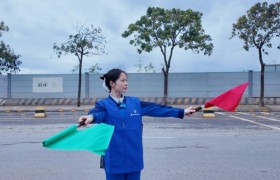 中交一航局五公司狮子洋项目部开展学雷锋志愿活动