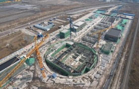 唐山港煤炭储运配套翻车机房项目CD1线主体结构顺利完成