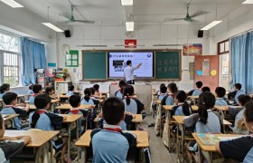 麻涌镇禁毒办在古梅中心小学开展“禁毒+防溺水”主题宣传活动