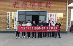 农发行鱼台县支行党支部开展“深学八项规定，践悟初心使命”主题党日活动