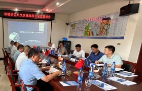 湖北交投双柳长江大桥有限公司到中交路建武汉双柳交安项目调研指导工作
