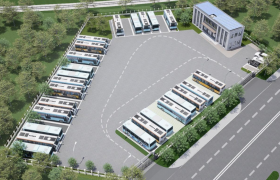 湖北武汉老关村公交站项目完工 提升区域公共交通枢纽服务水平