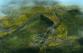 浙江苍泰高速高云岭隧道右洞贯通