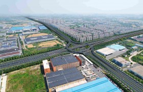 中交路建承建常州腾龙大道智慧快速二期工程TLDD-SG3标通车