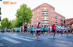 天津马拉松·饺好运战队备受瞩目