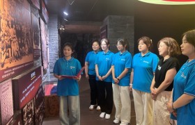 “细雨之声·红韵沁乡”志愿服务队在七里地村寻根铸魂，重走抗联路唱响军民情