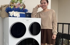看到图片就下单！海尔三筒洗衣机在越南首销