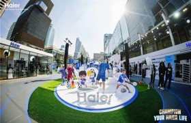 海尔泰国在曼谷举行快闪活动