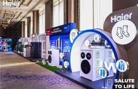 高端增速TOP1！海尔泰国发布三筒等系列高端洗衣机