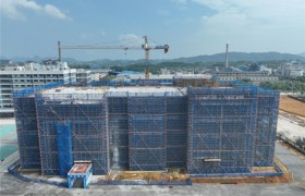 助力区域产业升级，中建筑港承建的柳州市国际生物健康科技产业园项目迎来关键节点