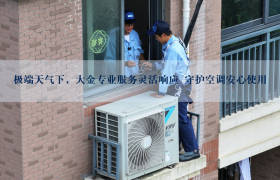 极端天气下，大金专业服务灵活响应 守护空调安心使用