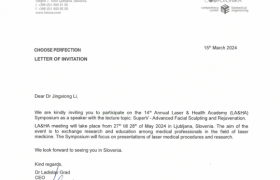 再登国际医美舞台｜黎京雄院长将在第十四届欧洲LA&HA激光与健康国际研讨会登台分享中国方案